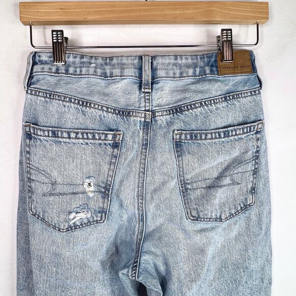American Eagle Mom Straight Jean Size 6 Short - Picture 7 of 12